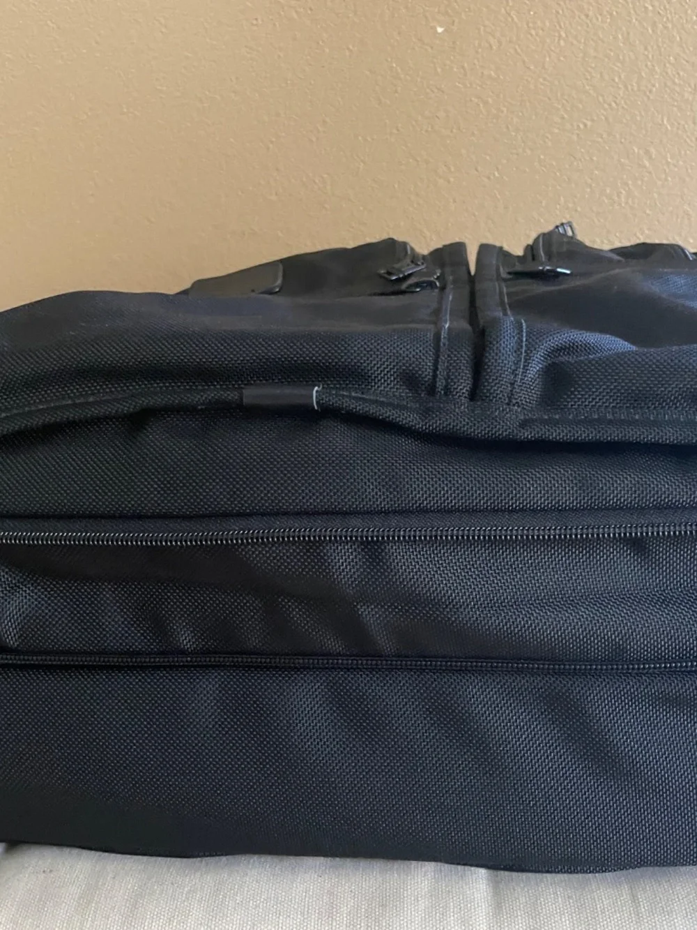 Tumi Black Ballistic Nylon Laptop Bag